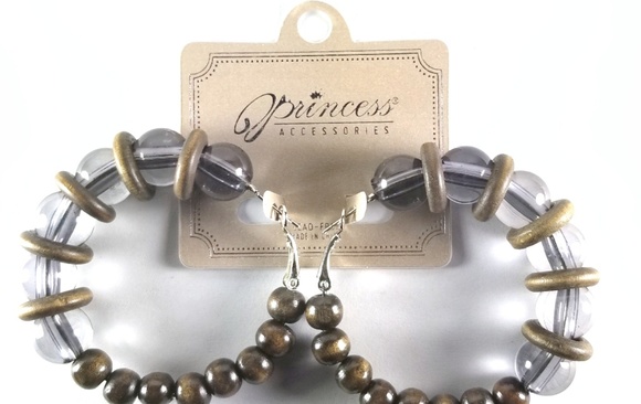 🌅Beaded Hoop Earrings - Picture 2 of 2